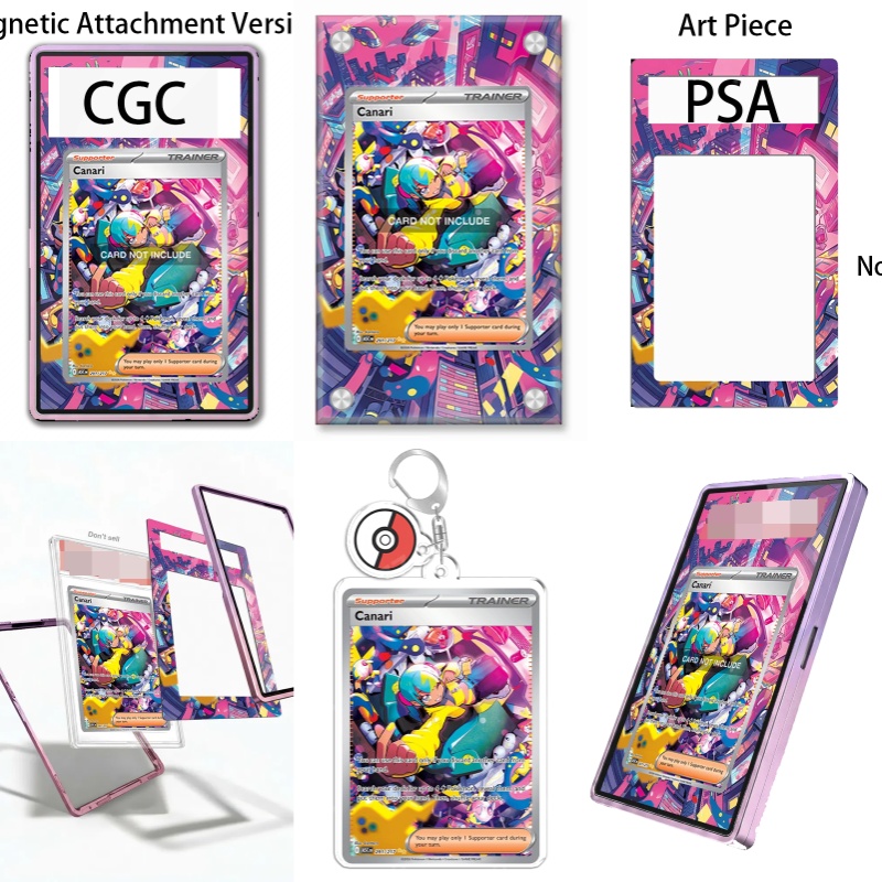 Display Case Acrylic - Pajangan Seni untuk Pokemon Scarlet Violet