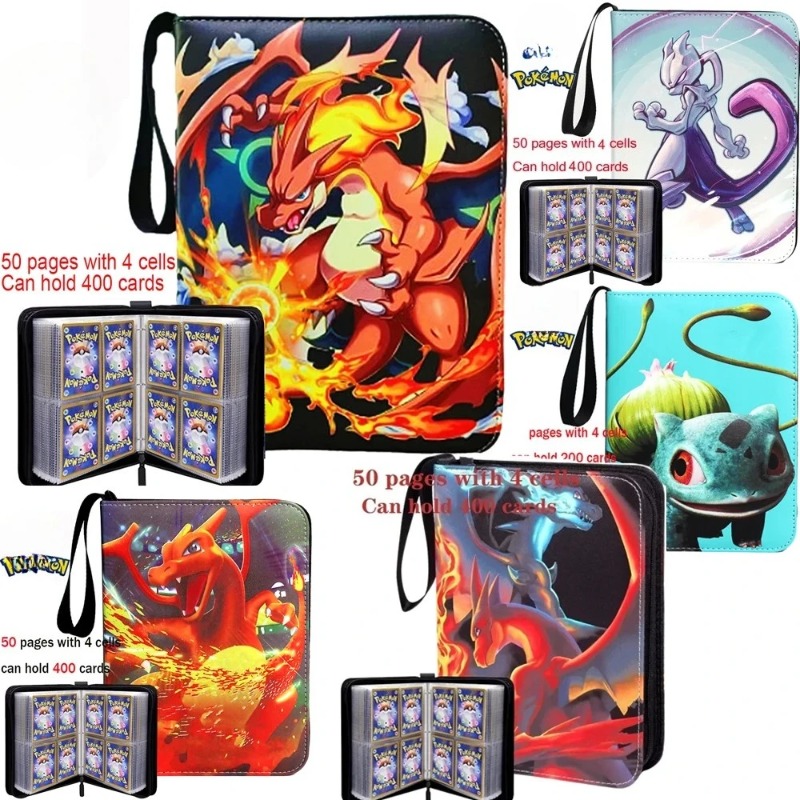 Pokemon Binder Card - Album Kartu Pokemon 2026 PU dengan