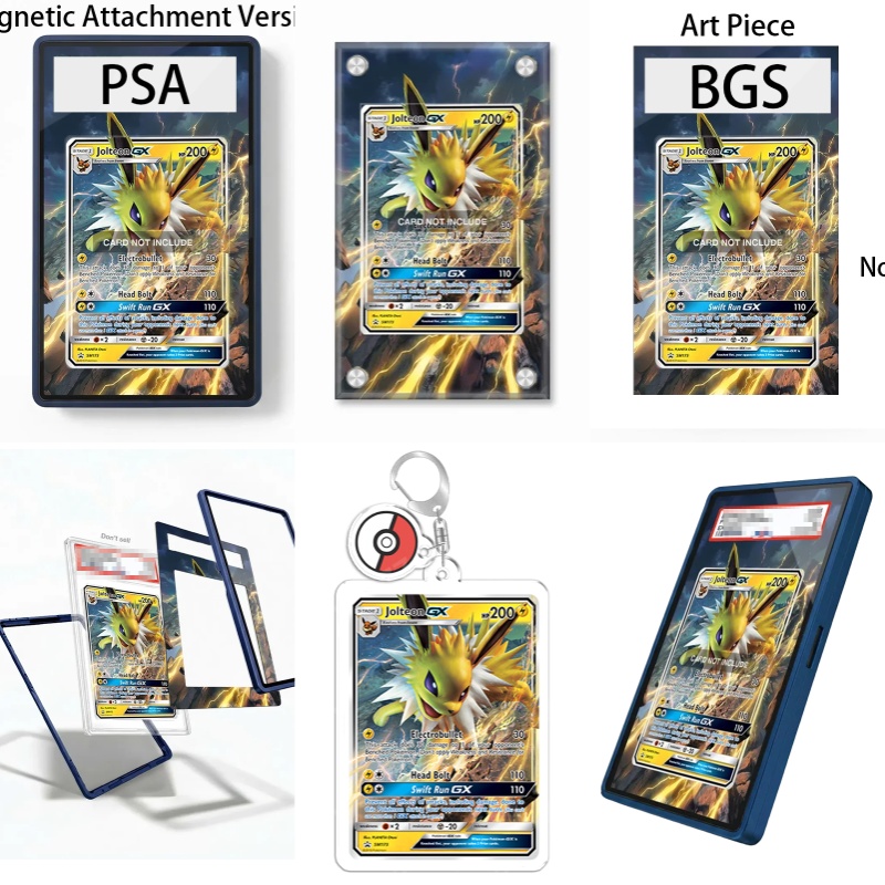 Display Case Acrylic - Pajangan Seni untuk Pokemon Sun &