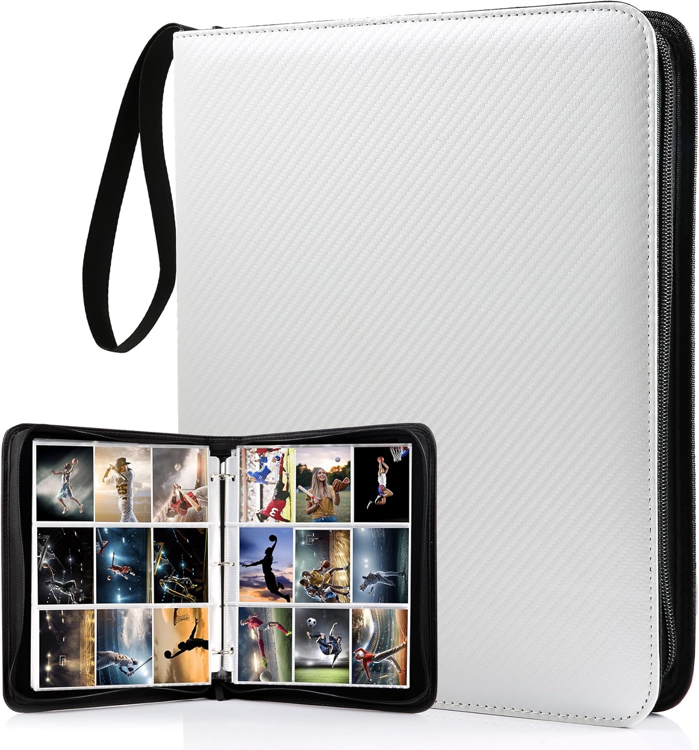 Trading Card Binder - Binder Kartu Permainan 3 Ring, 900