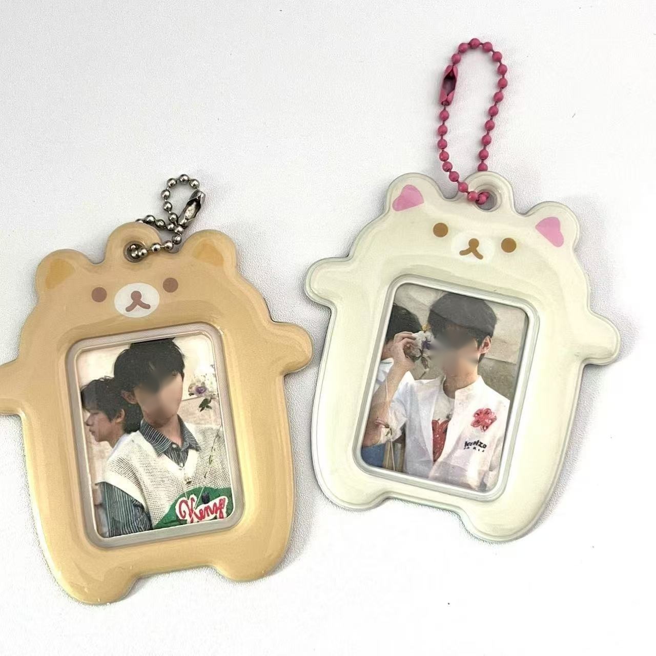 Pop Display Shelf - Bingkai Foto Teddy Bear 2-Inci, Pelindung