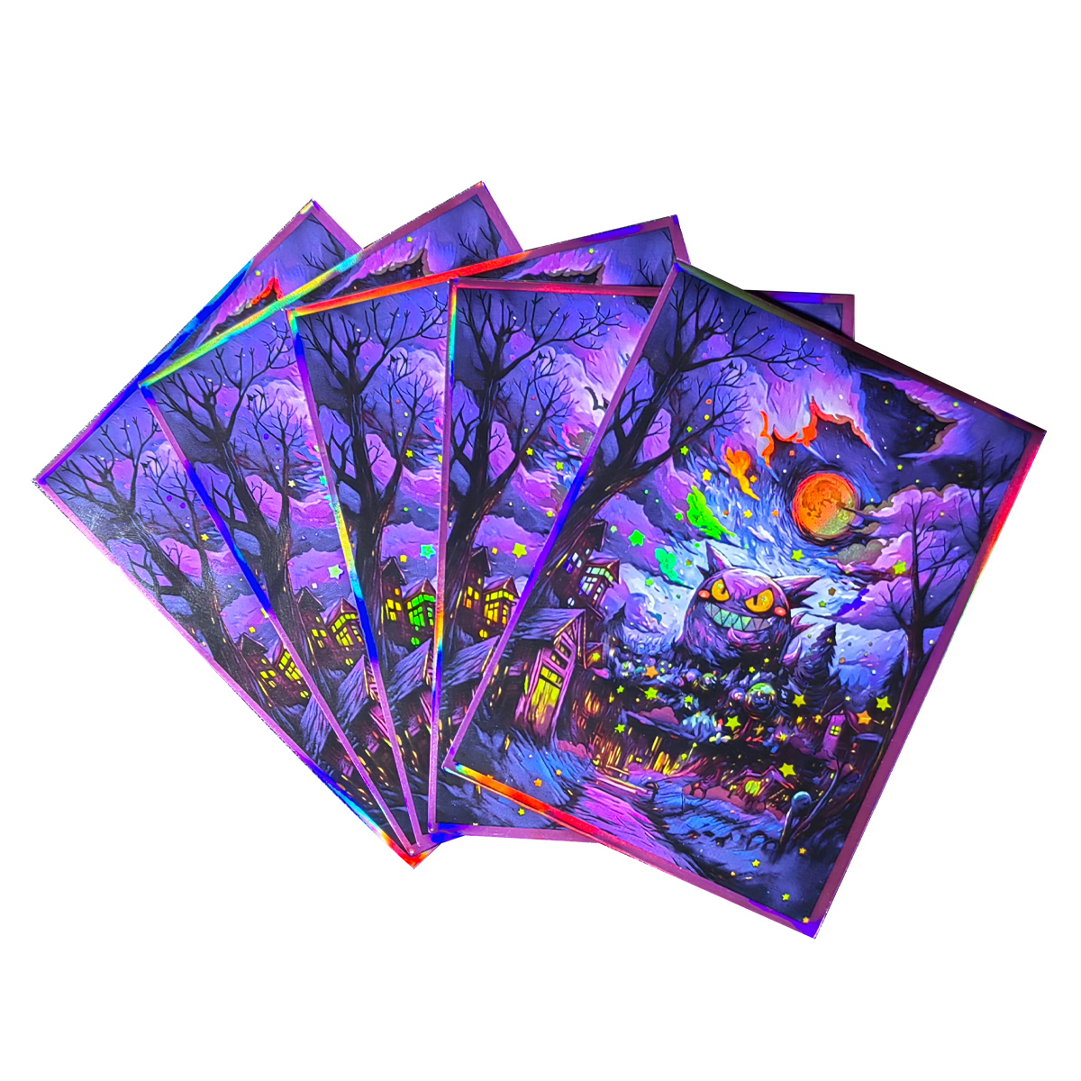 Card Penny Sleeve - 60 Buah 66X91Mm Pokemon Gengar Lengan
