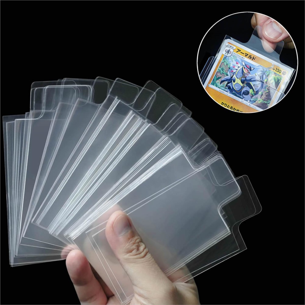Card Penny Sleeve - 100-500 Buah Pelindung Lengan Kartu Transparan