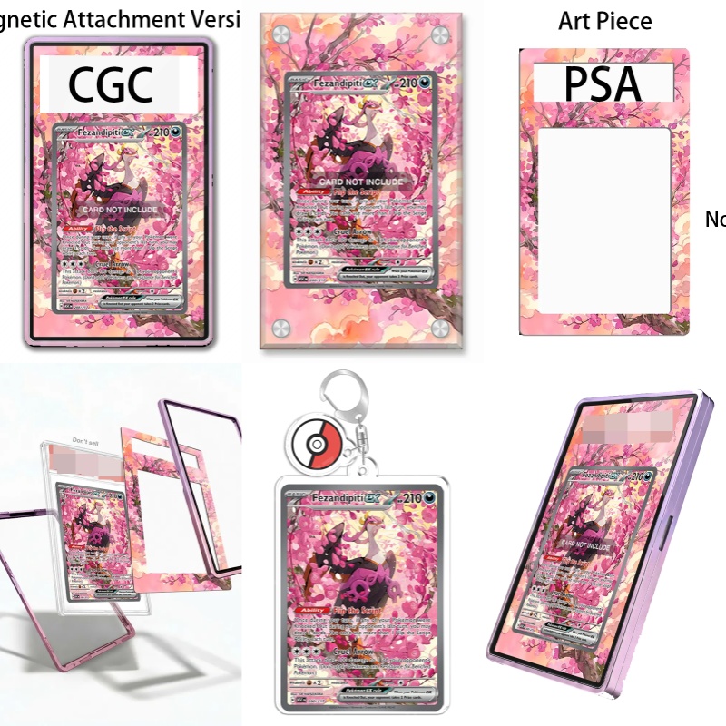 Display Case Acrylic - Pajangan Seni untuk Pokemon Scarlet Violet
