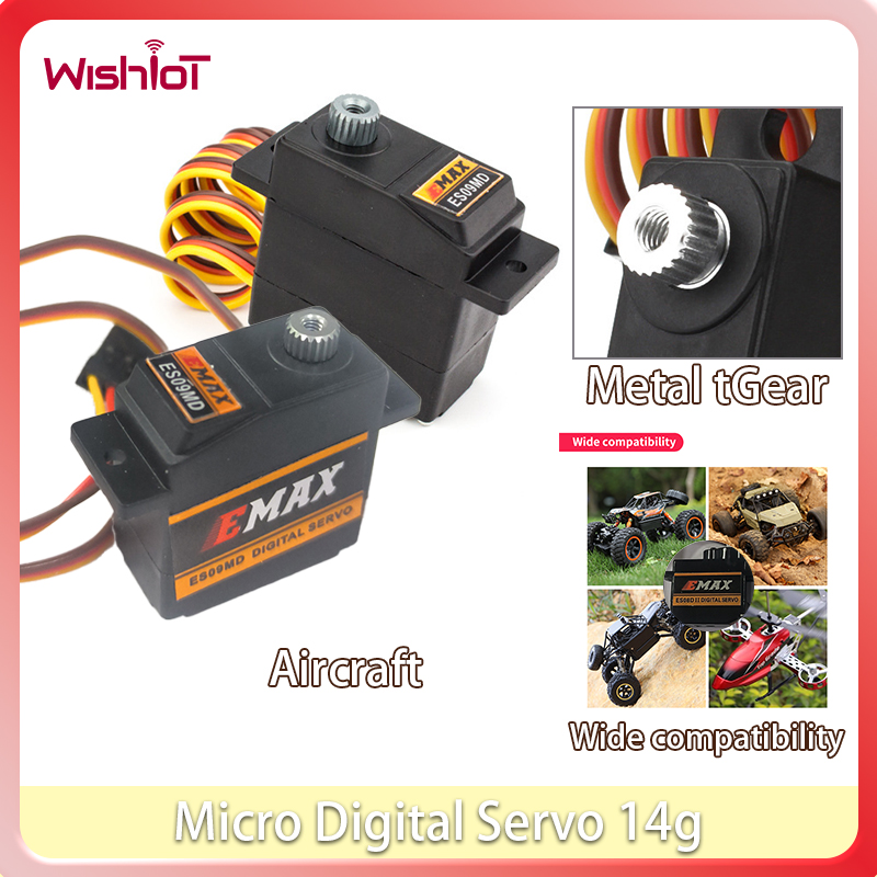 Model Airplane Plastic - 14G Servo Digital Mikro ES09MD Metal