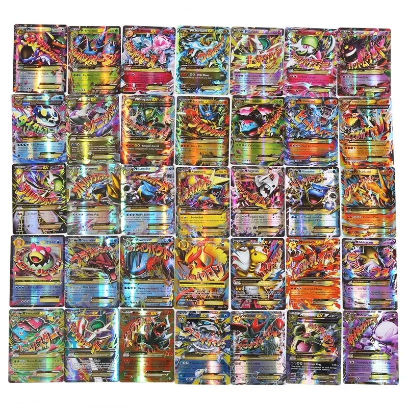 Pokemon Binder Card - 60/100 Buah Kartu Pokemon Inggris GX