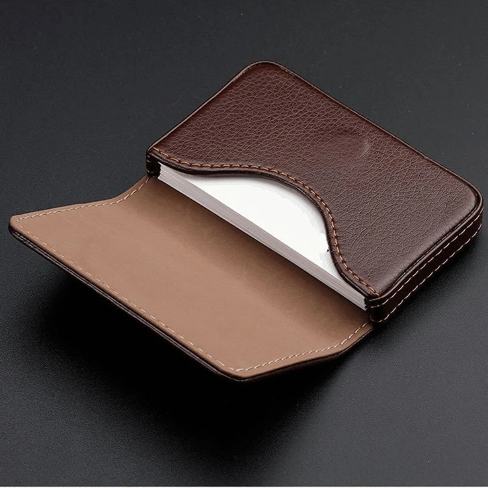 Dompet Kartu Kredit Kulit PU J - Card Top Loader ulasan dan harga