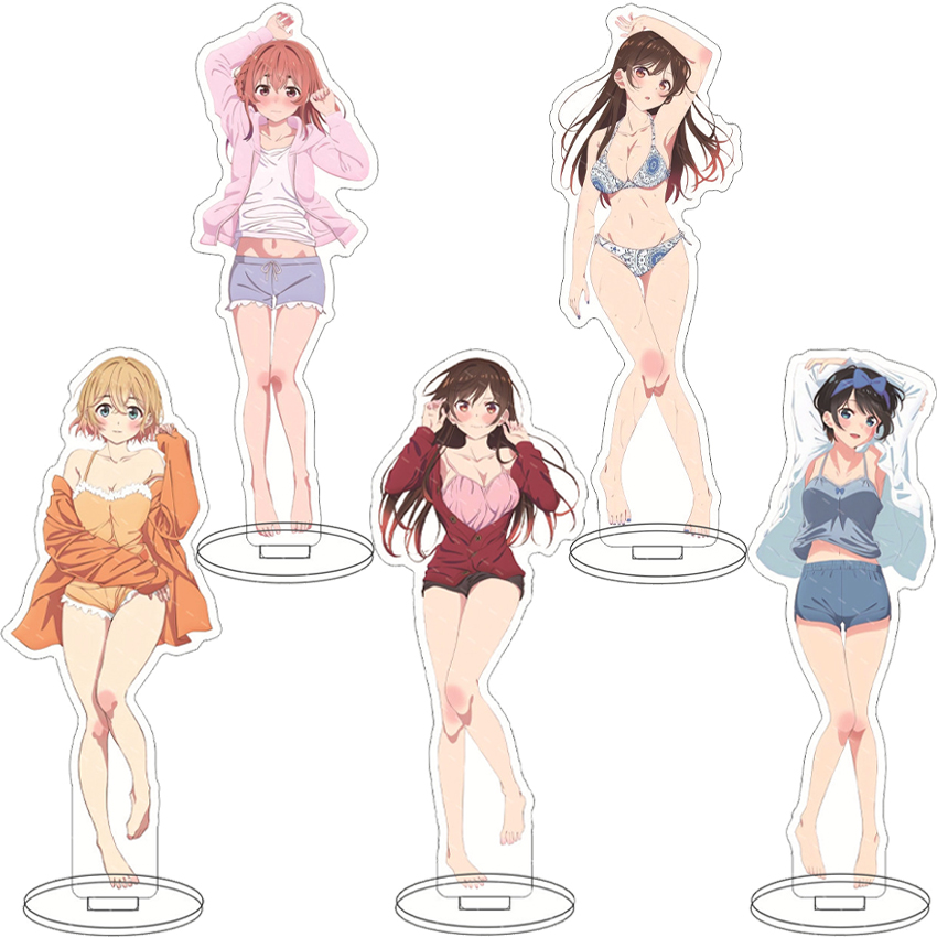 Figur Anime 16CM Rent A Girlfr - Figma Stand Set ulasan dan harga