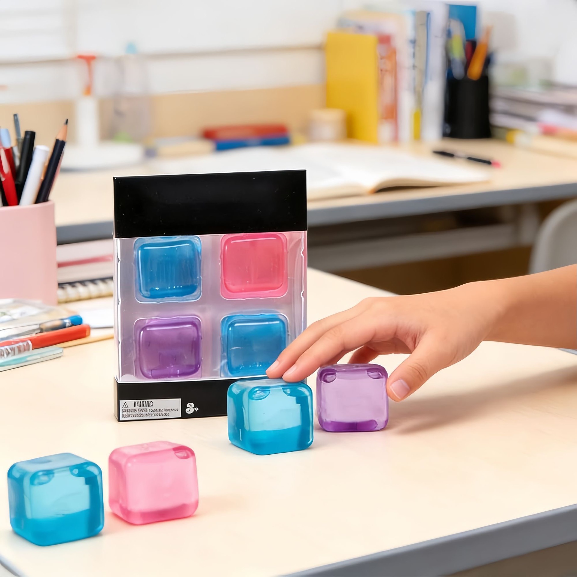 Schylling Needoh Mainan Sensor - Fidget Cube Original ulasan dan harga