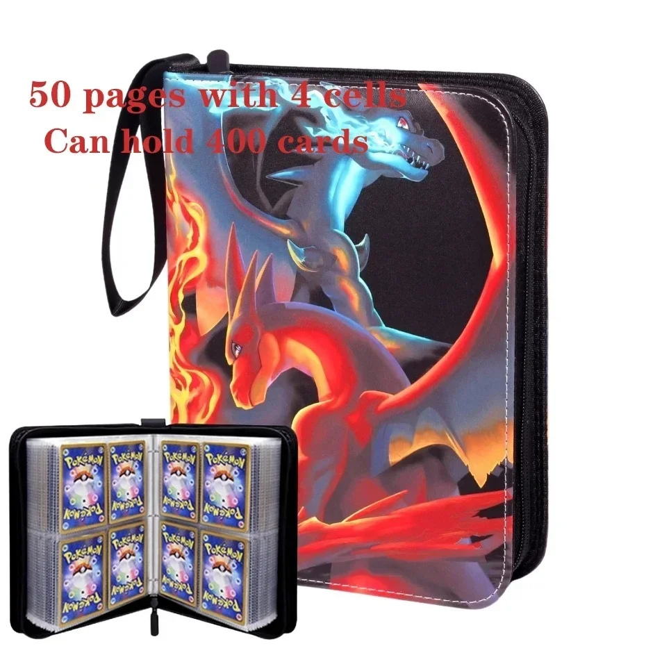 TERSEDIA-- 400PCS Album Binder - Pokemon Binder Card ulasan dan harga