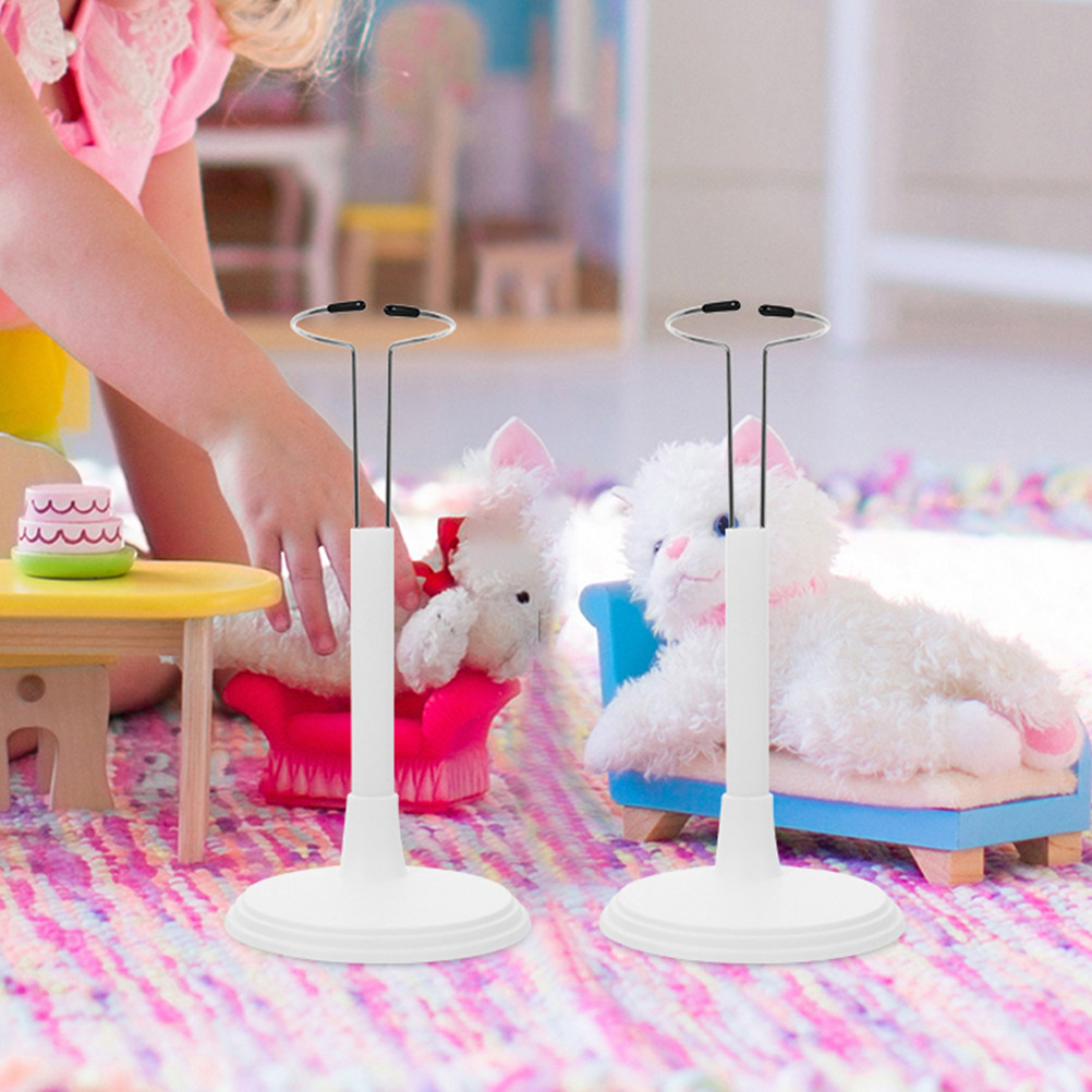 3 Buah Penyangga Putih yang Da - Action Figure Stand ulasan dan harga
