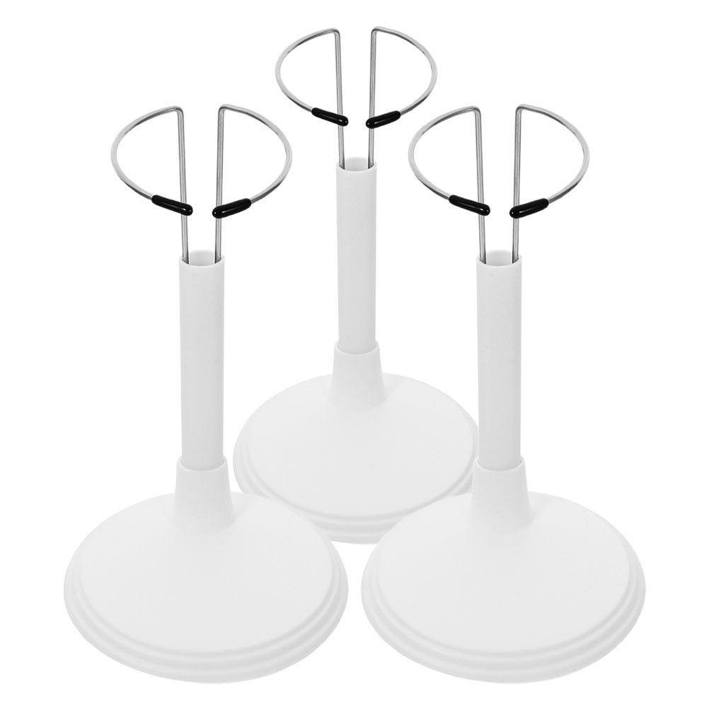 3 Buah Penyangga Putih yang Da - Action Figure Stand ulasan dan harga