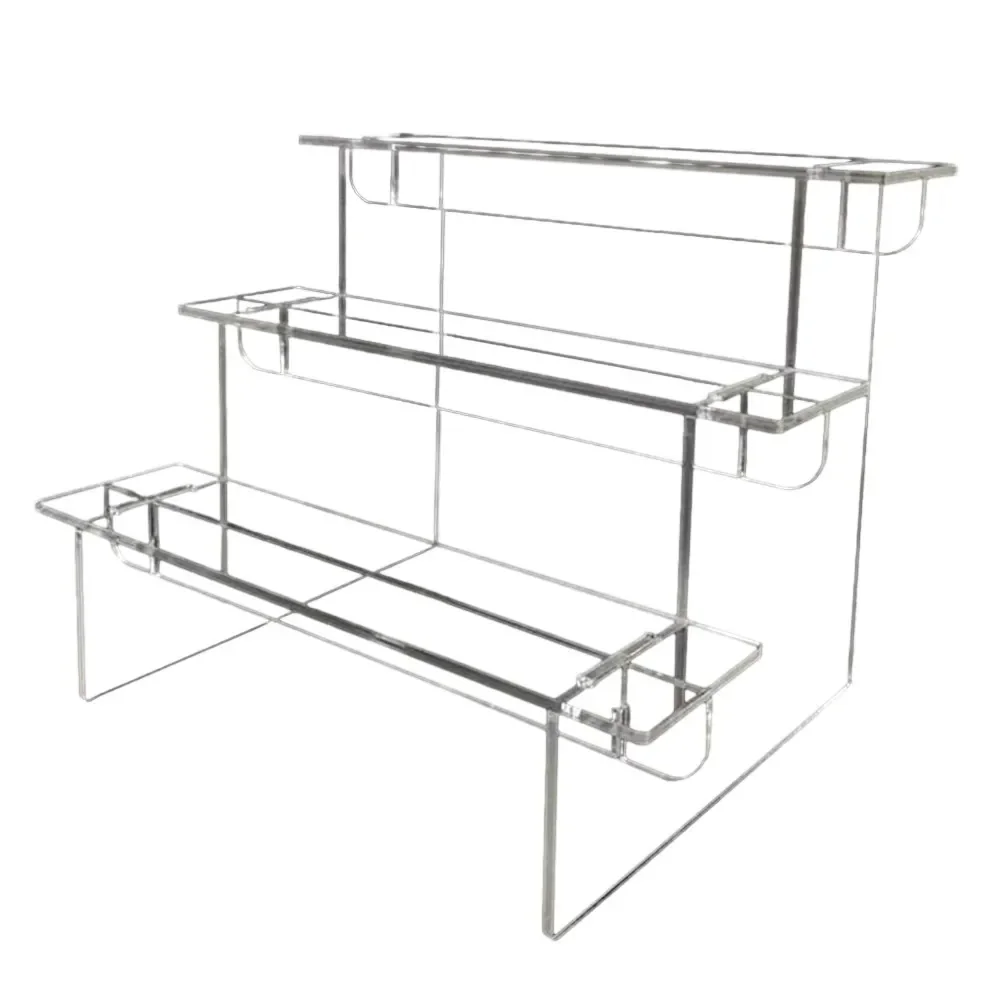 1-5 tingkat akrilik tampilan b - Pop Display Shelf ulasan dan harga