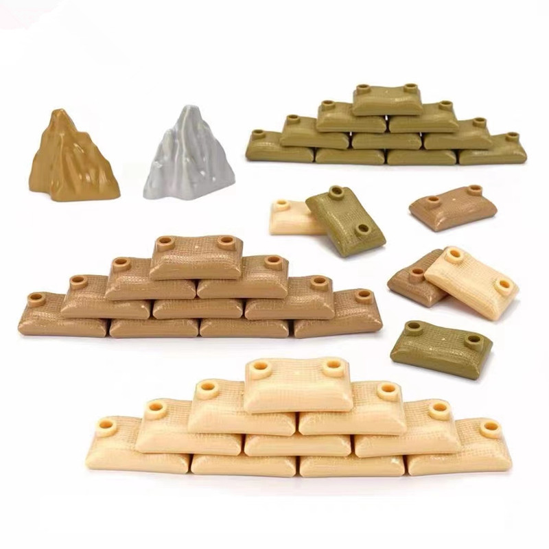 50PCS MOC Mainan Blok Bangunan - Lego Minifigure Holder ulasan dan harga