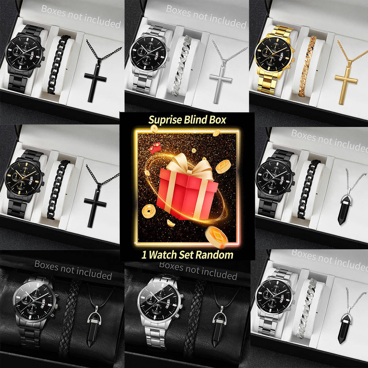 Jam Tangan Misteri Kejutan Kot - Mystery Box Blind Bag ulasan dan harga