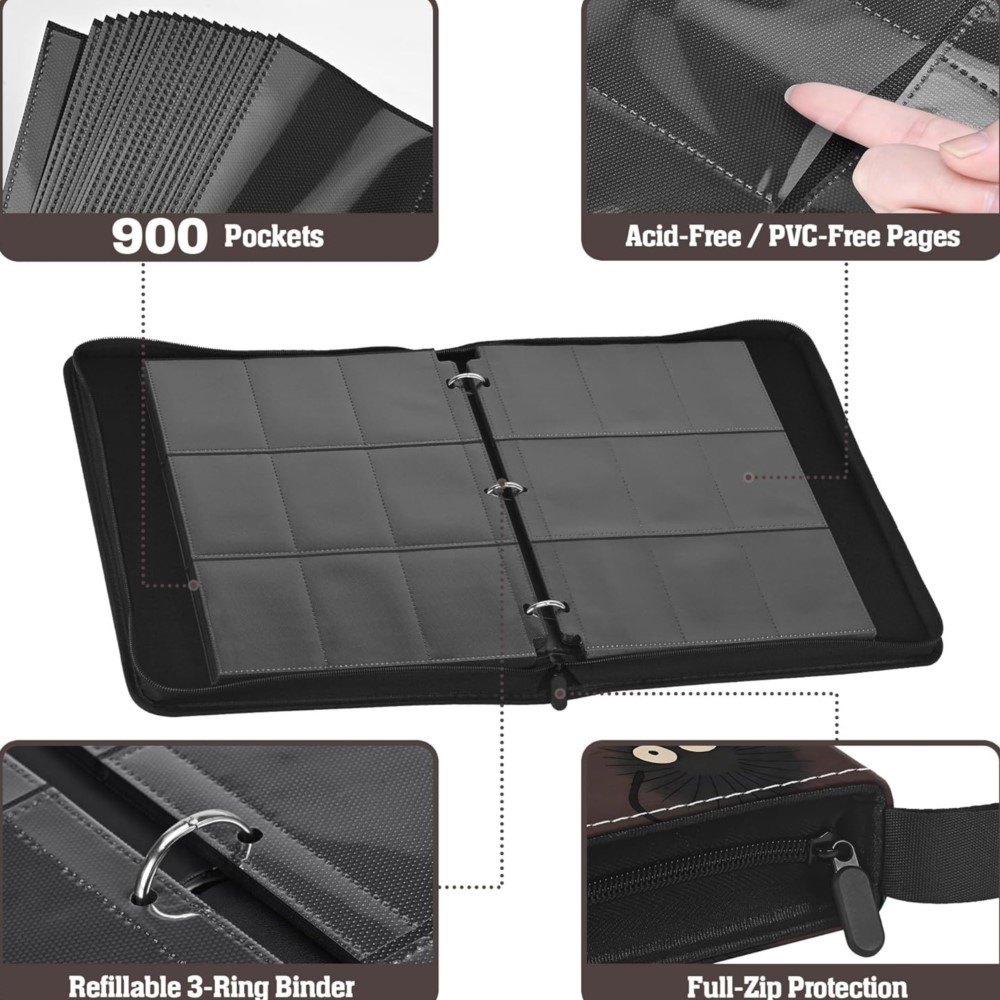 Album Binder Kartu 900 Kantong - Pokemon Binder Card ulasan dan harga