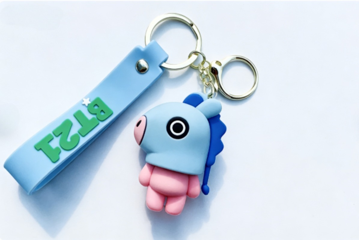 Figur Model Kartun Anime BT21  - Vinyl Figure Blank ulasan dan harga