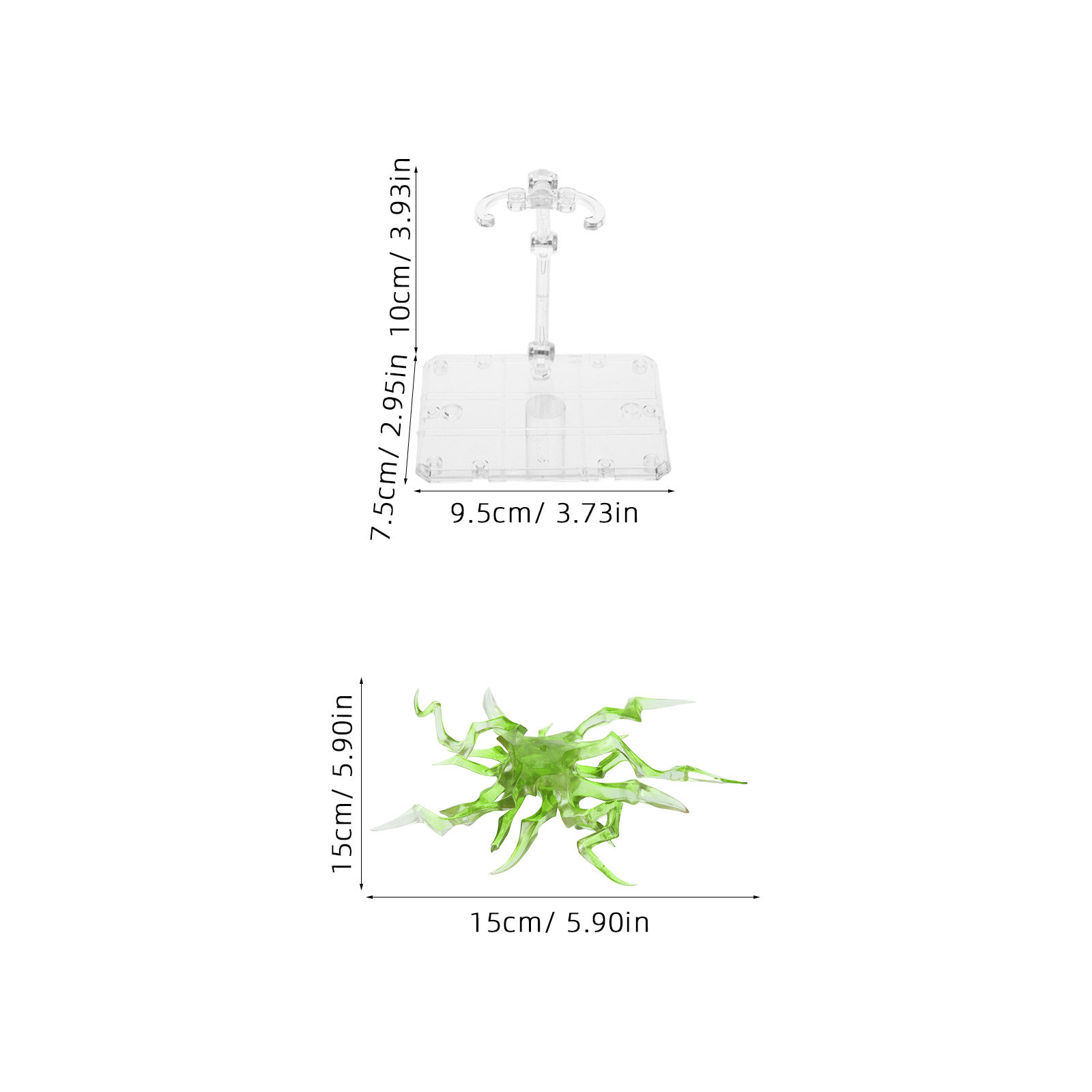 1Set Stand Display Action Figu - Action Figure Stand ulasan dan harga