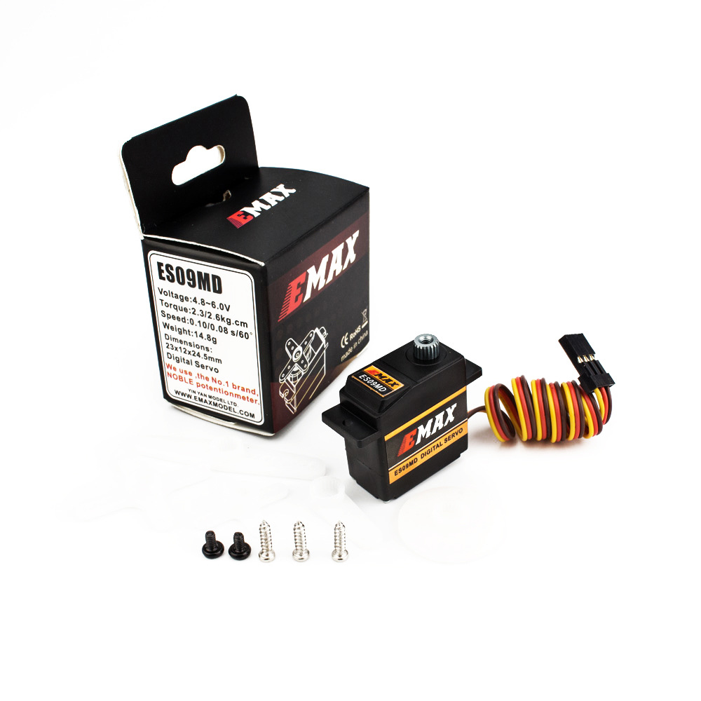 14G Servo Digital Mikro ES09MD - Model Airplane Plastic ulasan dan harga