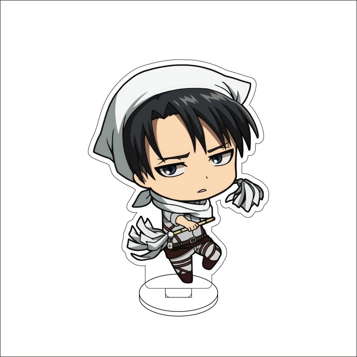 10CM Anime Attack on Titan Ere - Figma Stand Set ulasan dan harga