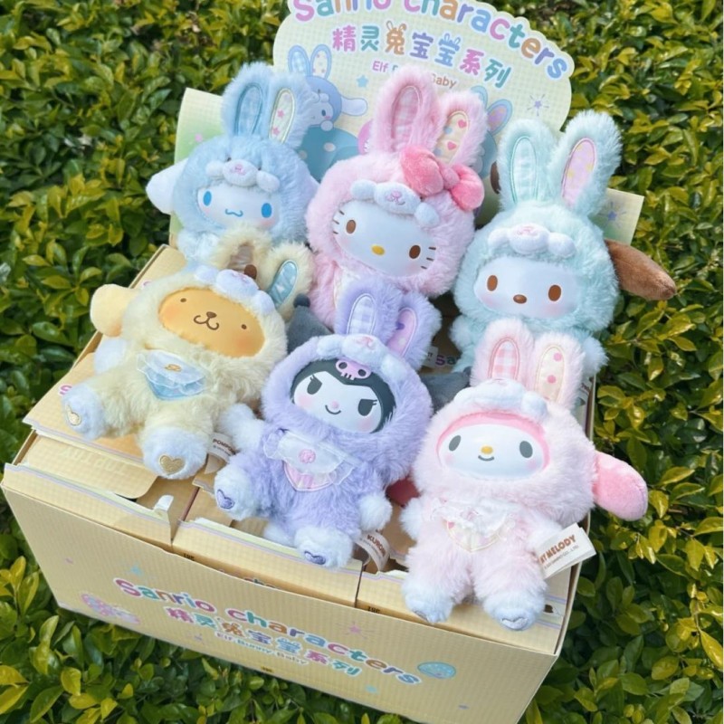 Sanrio Elf Bunny seri bayi kot - Vinyl Figure Blank ulasan dan harga