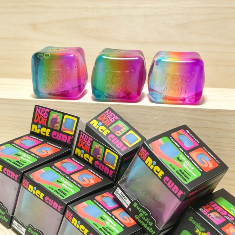 NEEDOH Rainbow Cube Squishy Fi - Fidget Cube Original ulasan dan harga